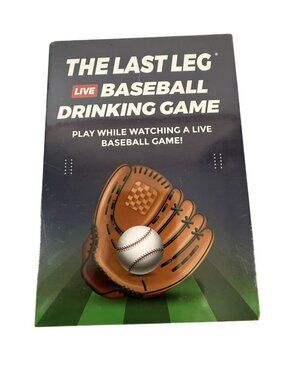 The Last Leg Live Baseball Drinking Game Fun Party Activity For Adults 21+ New